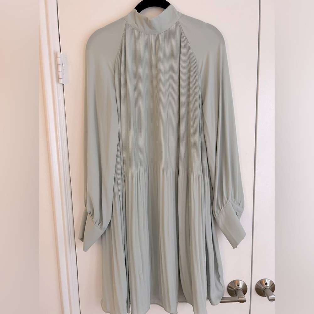 H&M Pleated Swing Dress - Size Small